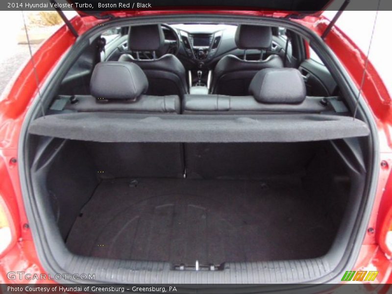 Boston Red / Black 2014 Hyundai Veloster Turbo