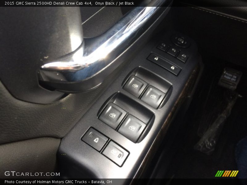 Onyx Black / Jet Black 2015 GMC Sierra 2500HD Denali Crew Cab 4x4