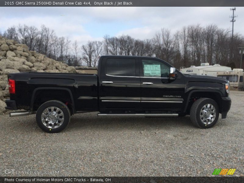 Onyx Black / Jet Black 2015 GMC Sierra 2500HD Denali Crew Cab 4x4