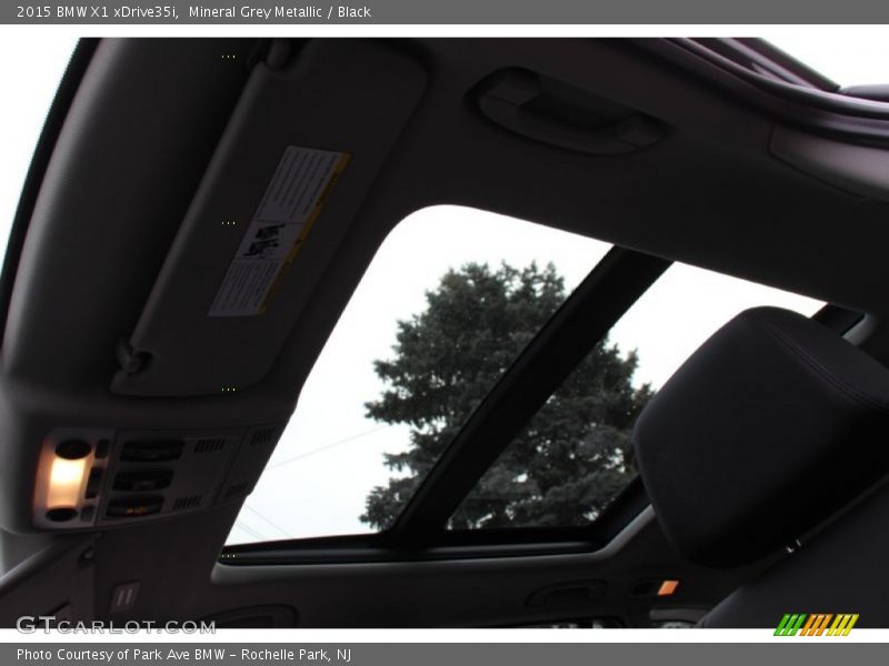 Mineral Grey Metallic / Black 2015 BMW X1 xDrive35i