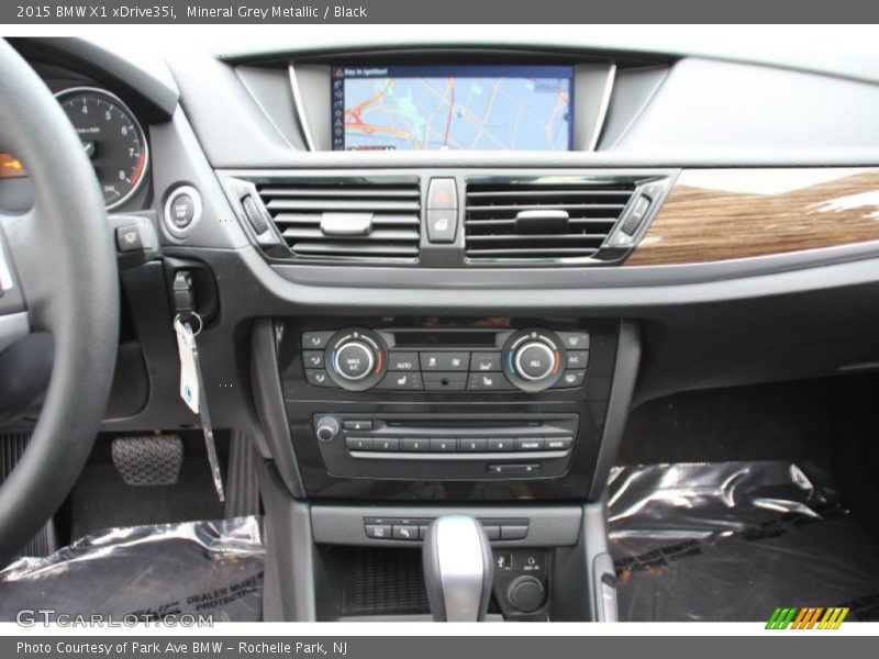 Mineral Grey Metallic / Black 2015 BMW X1 xDrive35i