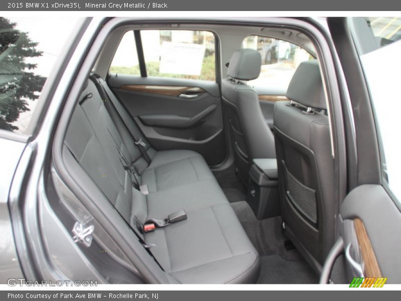 Mineral Grey Metallic / Black 2015 BMW X1 xDrive35i