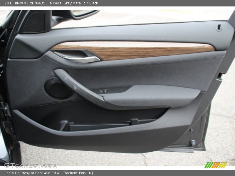 Mineral Grey Metallic / Black 2015 BMW X1 xDrive35i