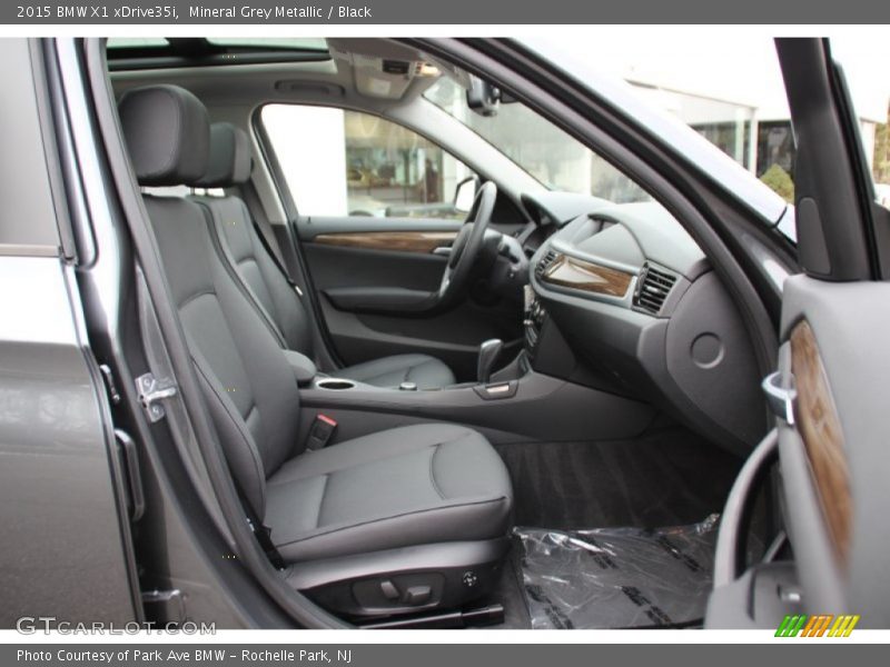 Mineral Grey Metallic / Black 2015 BMW X1 xDrive35i