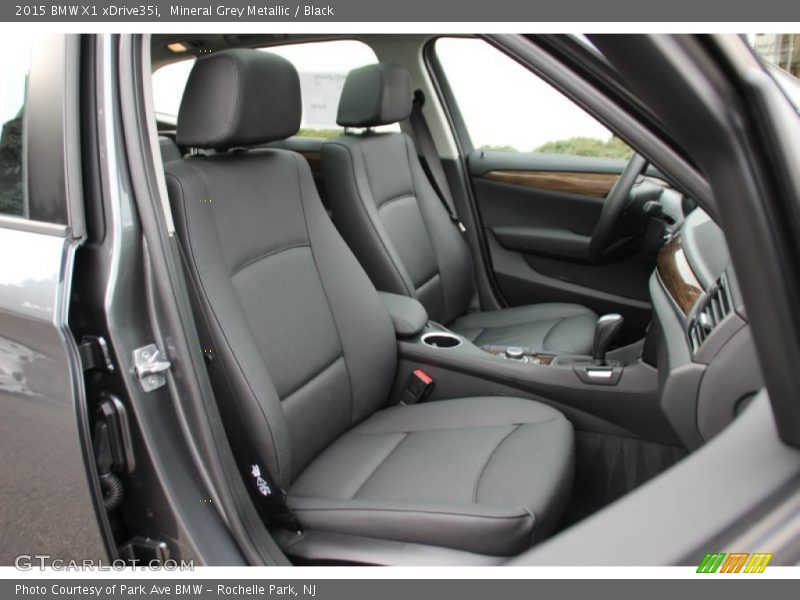 Mineral Grey Metallic / Black 2015 BMW X1 xDrive35i