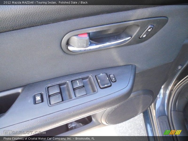Polished Slate / Black 2012 Mazda MAZDA6 i Touring Sedan