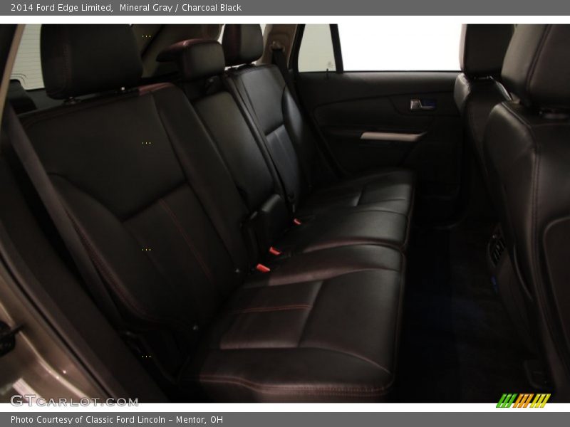 Mineral Gray / Charcoal Black 2014 Ford Edge Limited