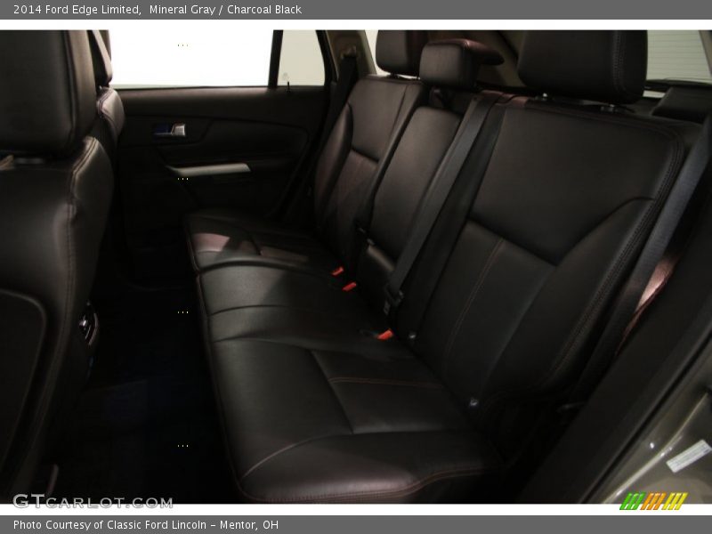 Mineral Gray / Charcoal Black 2014 Ford Edge Limited