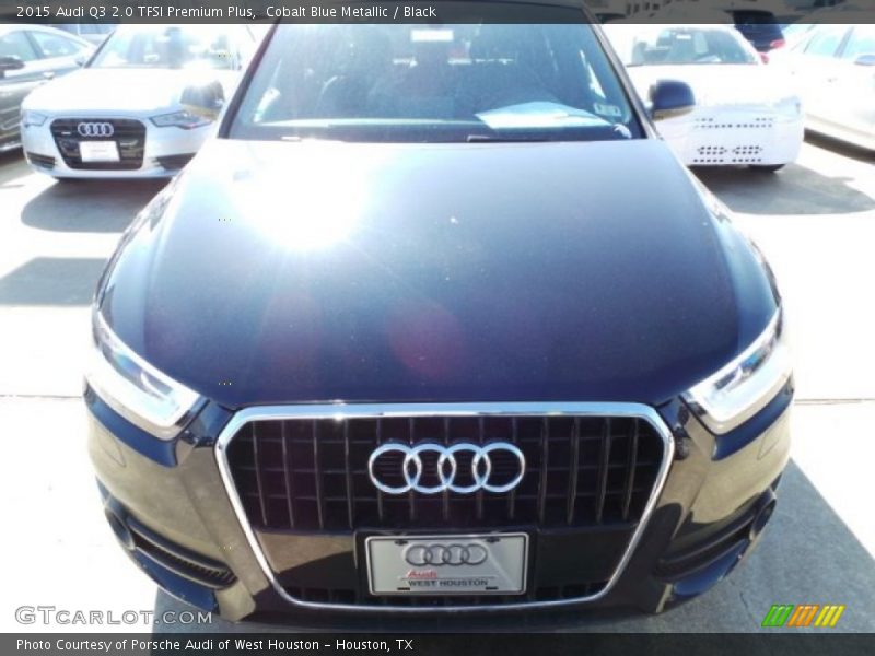 Cobalt Blue Metallic / Black 2015 Audi Q3 2.0 TFSI Premium Plus