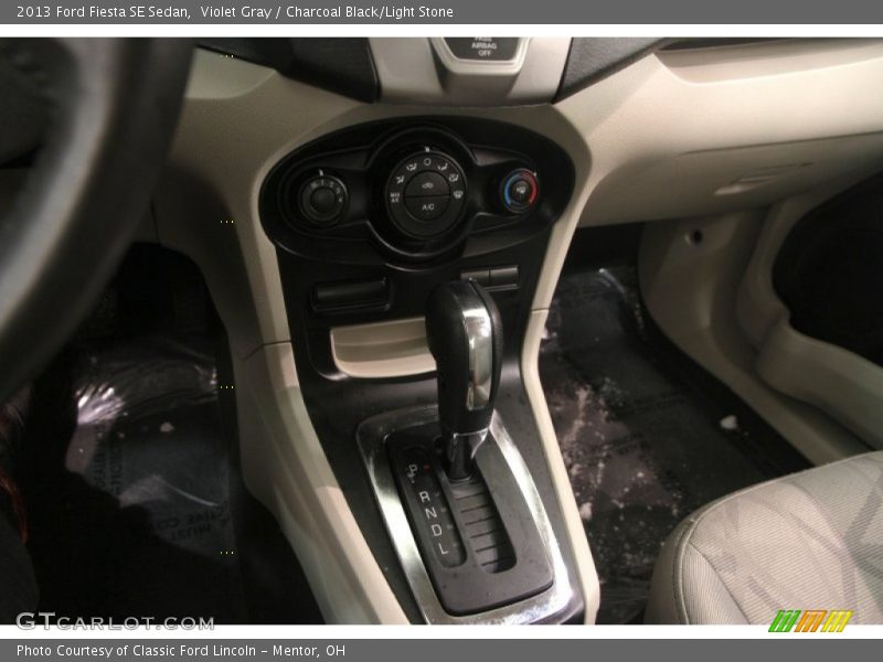 Violet Gray / Charcoal Black/Light Stone 2013 Ford Fiesta SE Sedan