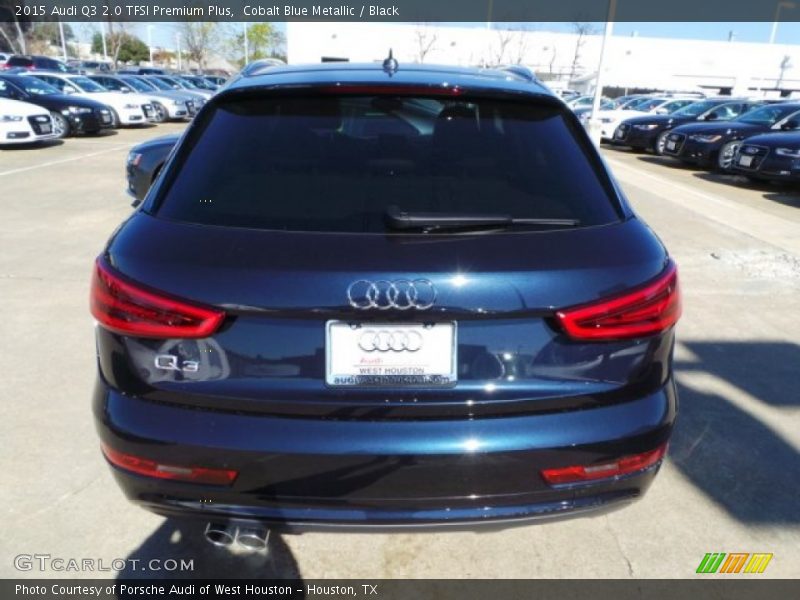 Cobalt Blue Metallic / Black 2015 Audi Q3 2.0 TFSI Premium Plus