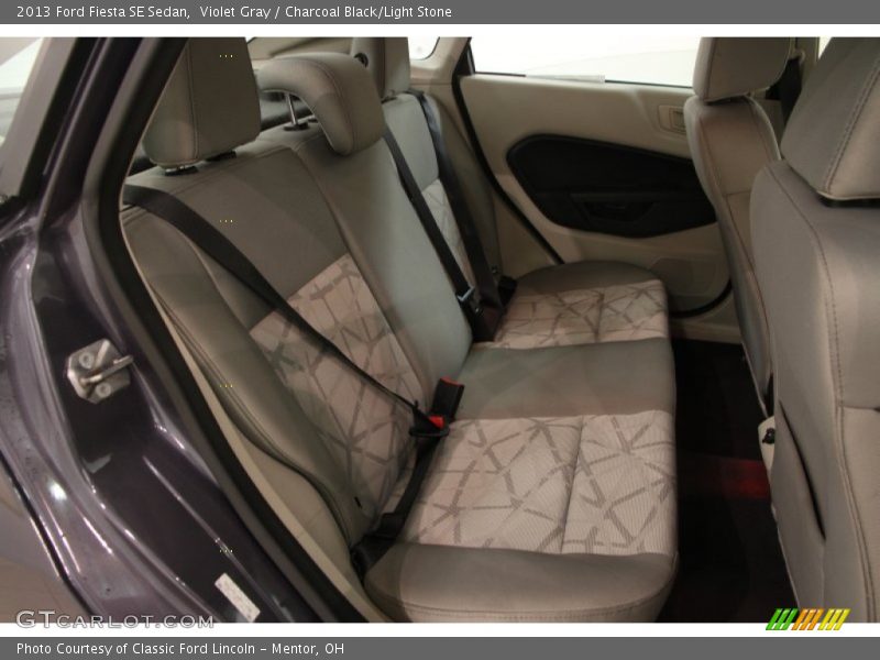 Violet Gray / Charcoal Black/Light Stone 2013 Ford Fiesta SE Sedan