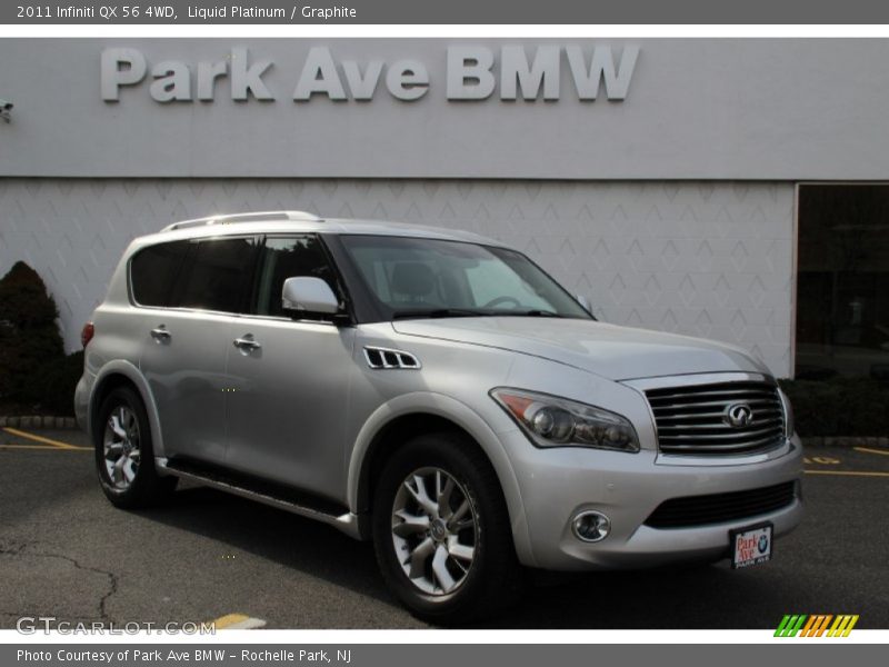 Liquid Platinum / Graphite 2011 Infiniti QX 56 4WD