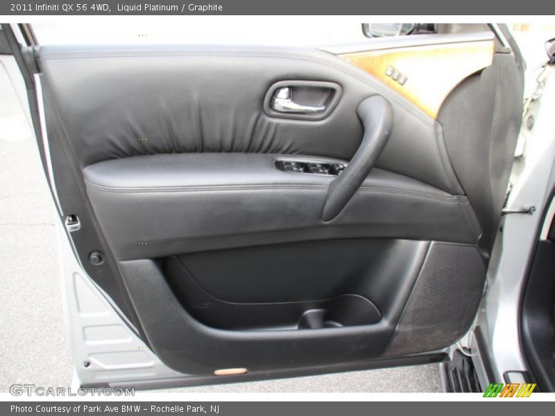 Liquid Platinum / Graphite 2011 Infiniti QX 56 4WD