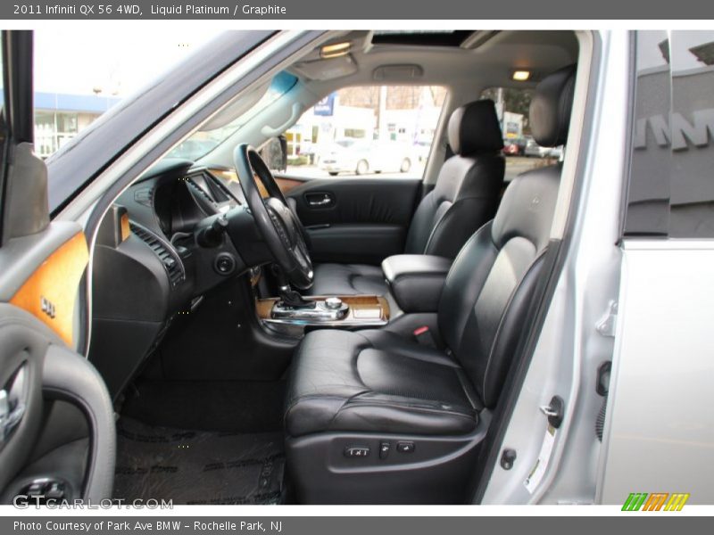 Liquid Platinum / Graphite 2011 Infiniti QX 56 4WD