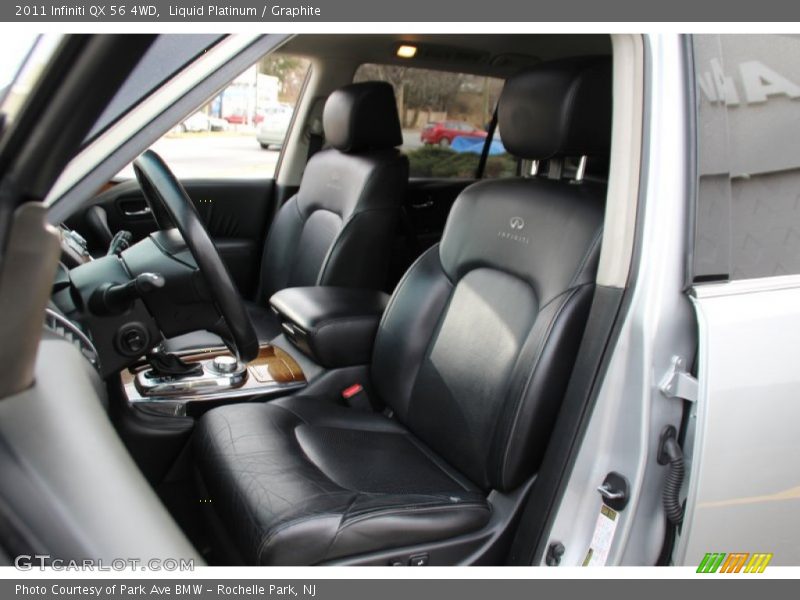 Liquid Platinum / Graphite 2011 Infiniti QX 56 4WD
