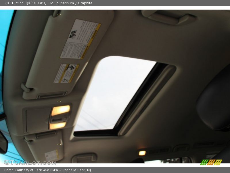 Liquid Platinum / Graphite 2011 Infiniti QX 56 4WD