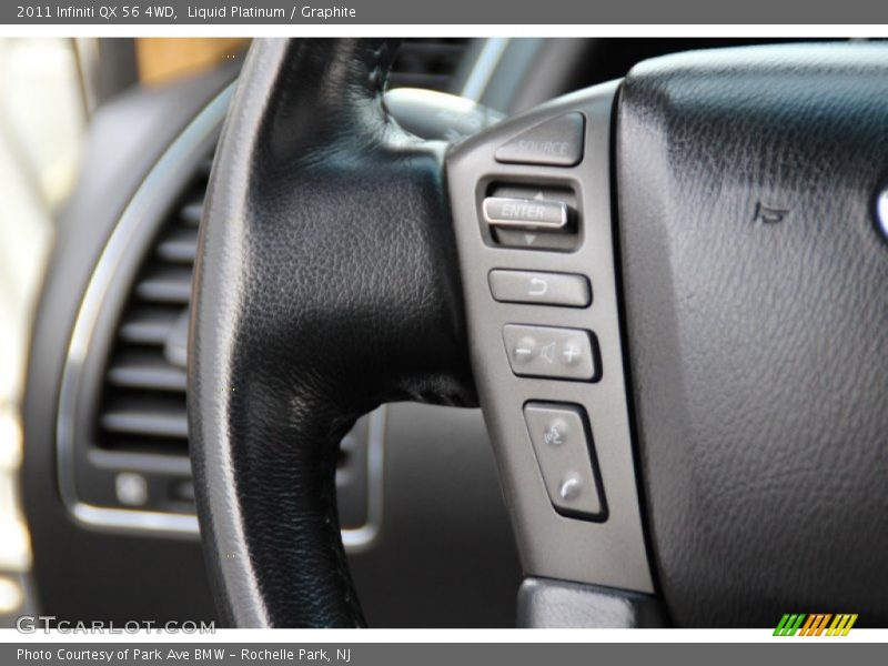Liquid Platinum / Graphite 2011 Infiniti QX 56 4WD