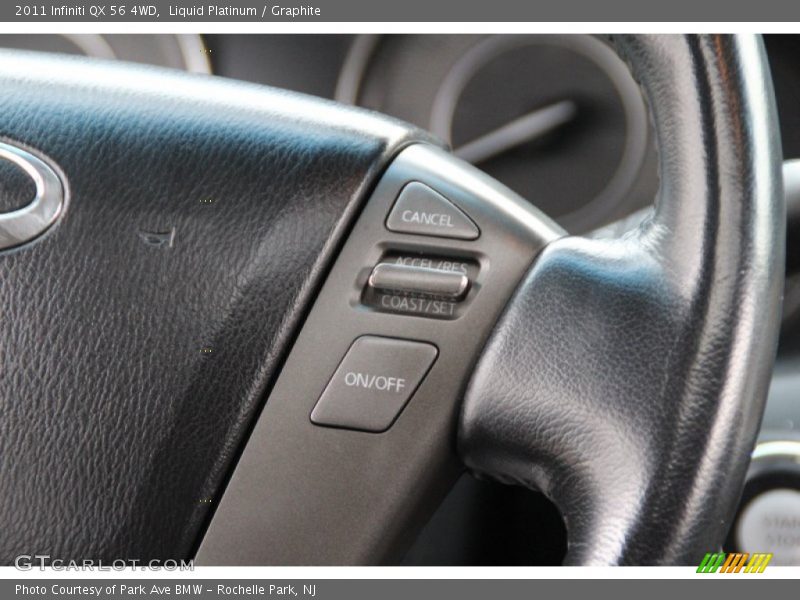 Liquid Platinum / Graphite 2011 Infiniti QX 56 4WD