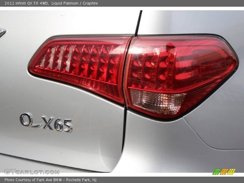 Liquid Platinum / Graphite 2011 Infiniti QX 56 4WD