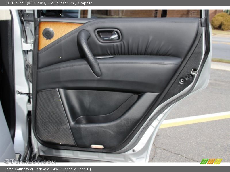 Liquid Platinum / Graphite 2011 Infiniti QX 56 4WD