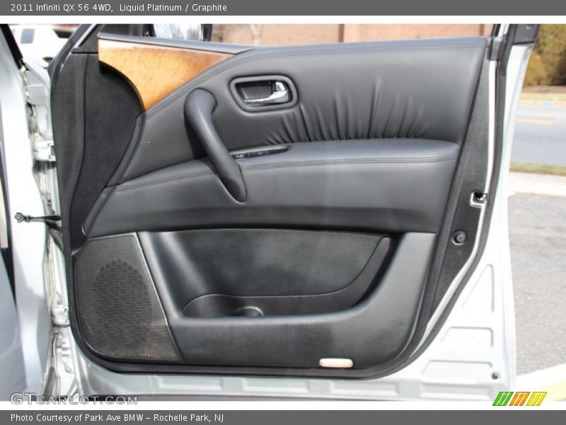 Liquid Platinum / Graphite 2011 Infiniti QX 56 4WD