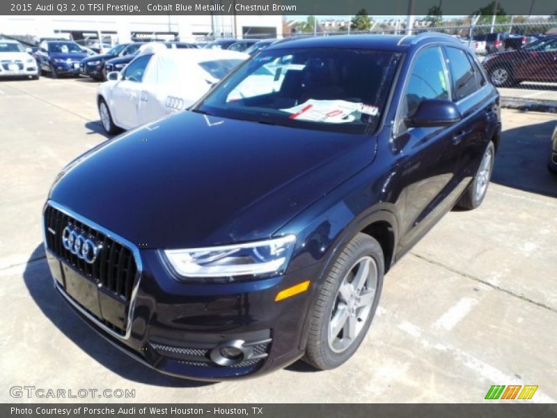 Front 3/4 View of 2015 Q3 2.0 TFSI Prestige