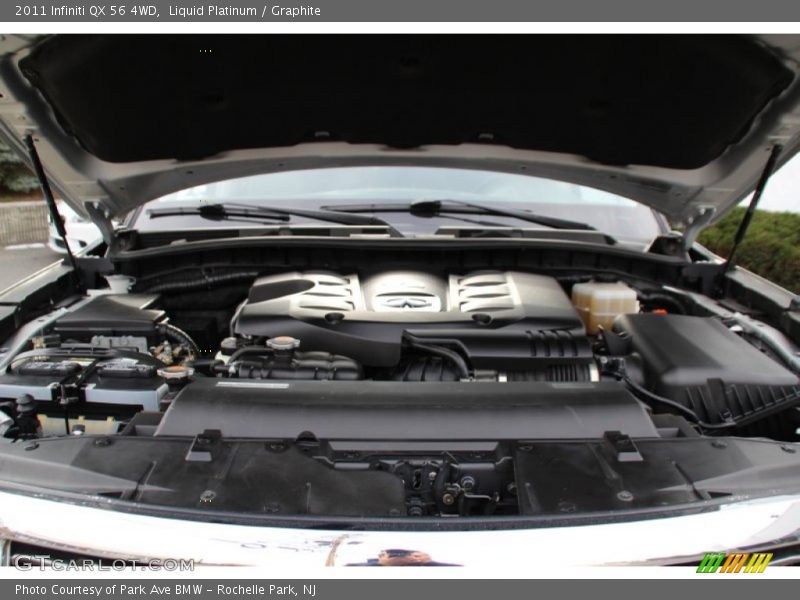 Liquid Platinum / Graphite 2011 Infiniti QX 56 4WD