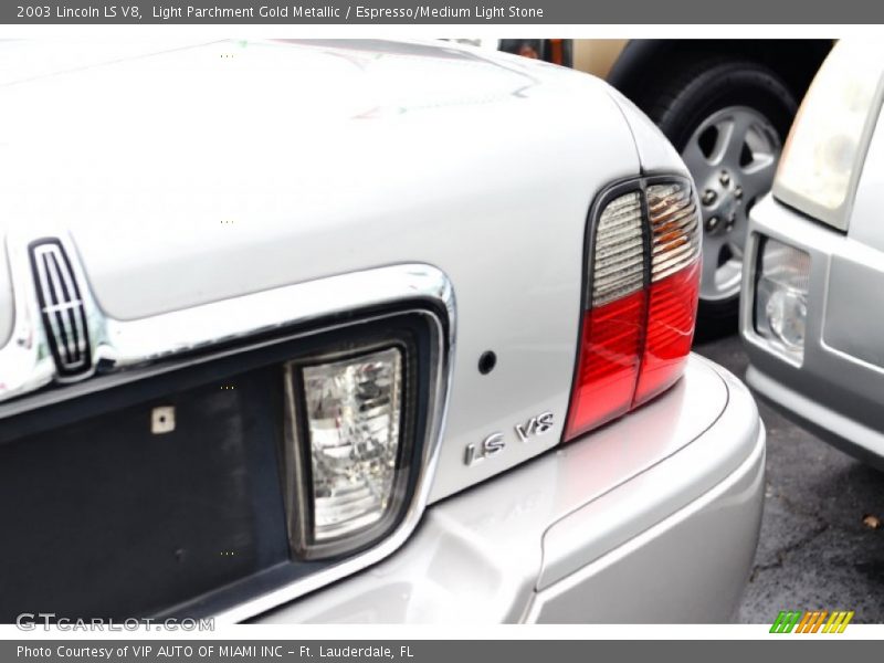 Light Parchment Gold Metallic / Espresso/Medium Light Stone 2003 Lincoln LS V8