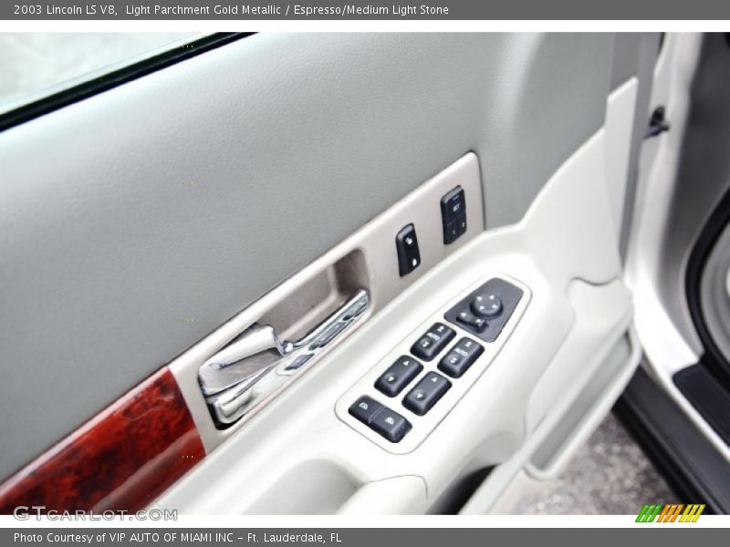 Light Parchment Gold Metallic / Espresso/Medium Light Stone 2003 Lincoln LS V8