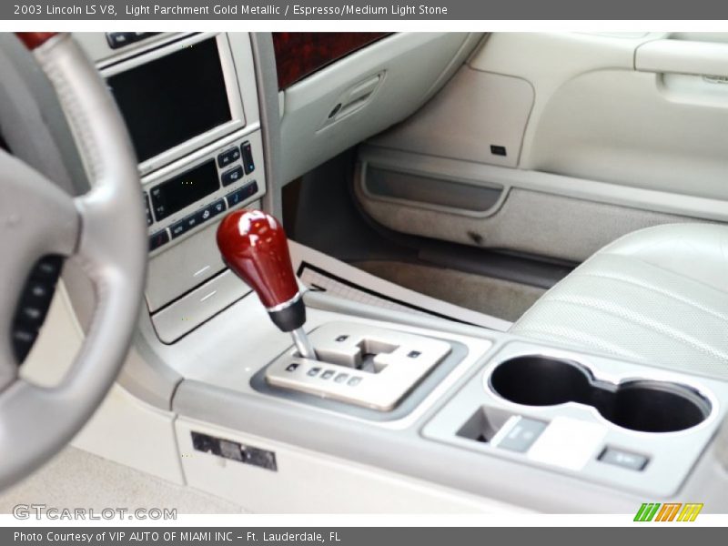 Light Parchment Gold Metallic / Espresso/Medium Light Stone 2003 Lincoln LS V8