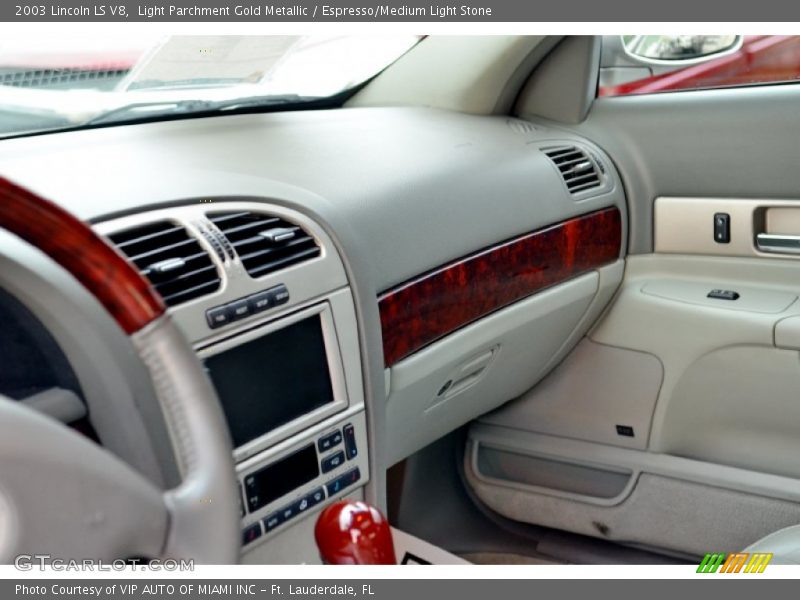 Light Parchment Gold Metallic / Espresso/Medium Light Stone 2003 Lincoln LS V8