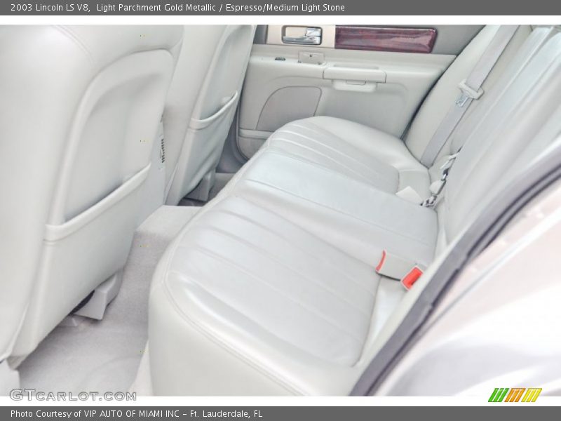 Light Parchment Gold Metallic / Espresso/Medium Light Stone 2003 Lincoln LS V8