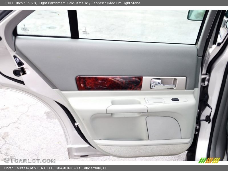 Light Parchment Gold Metallic / Espresso/Medium Light Stone 2003 Lincoln LS V8