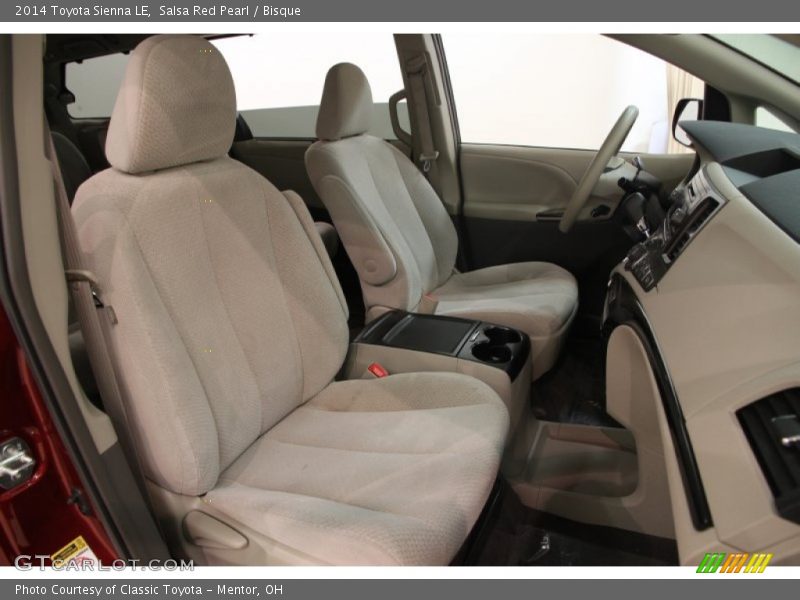 Salsa Red Pearl / Bisque 2014 Toyota Sienna LE