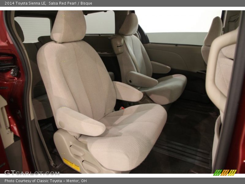 Salsa Red Pearl / Bisque 2014 Toyota Sienna LE
