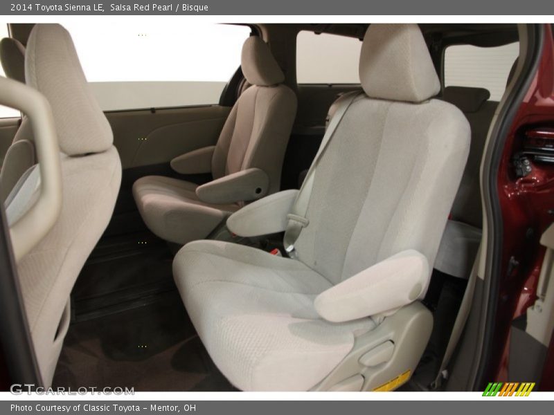 Salsa Red Pearl / Bisque 2014 Toyota Sienna LE