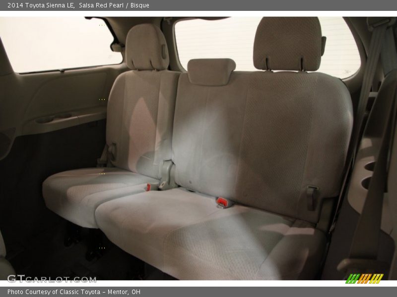 Salsa Red Pearl / Bisque 2014 Toyota Sienna LE