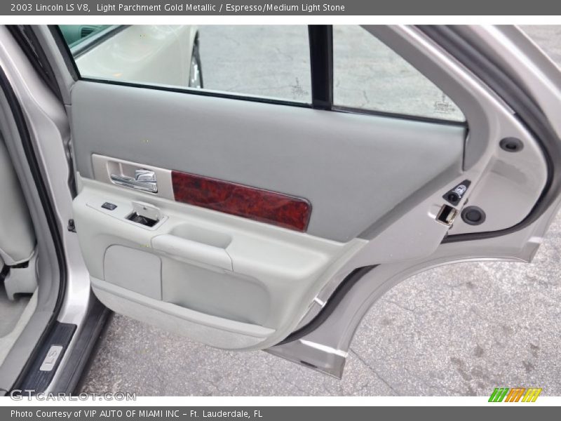 Light Parchment Gold Metallic / Espresso/Medium Light Stone 2003 Lincoln LS V8