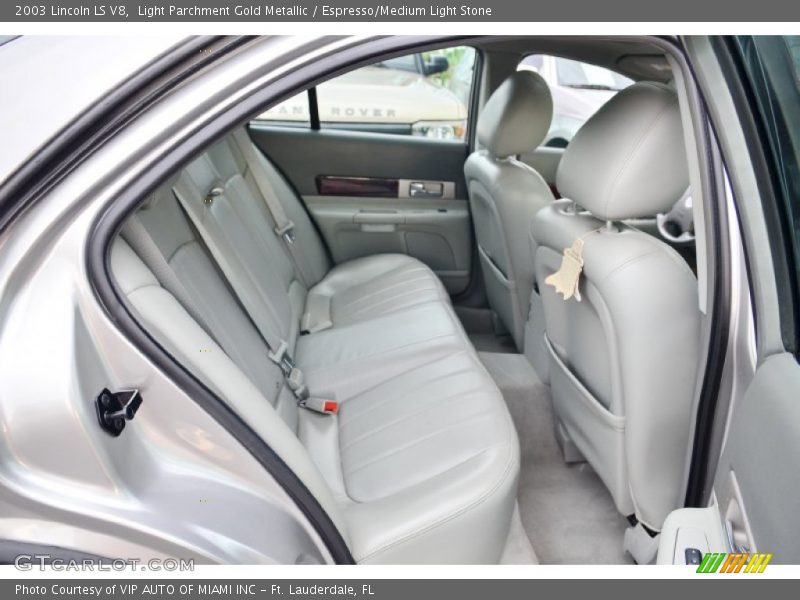 Light Parchment Gold Metallic / Espresso/Medium Light Stone 2003 Lincoln LS V8