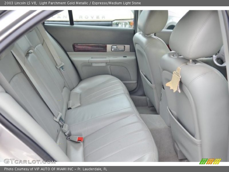 Light Parchment Gold Metallic / Espresso/Medium Light Stone 2003 Lincoln LS V8