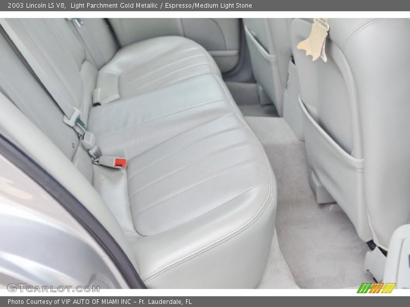 Light Parchment Gold Metallic / Espresso/Medium Light Stone 2003 Lincoln LS V8