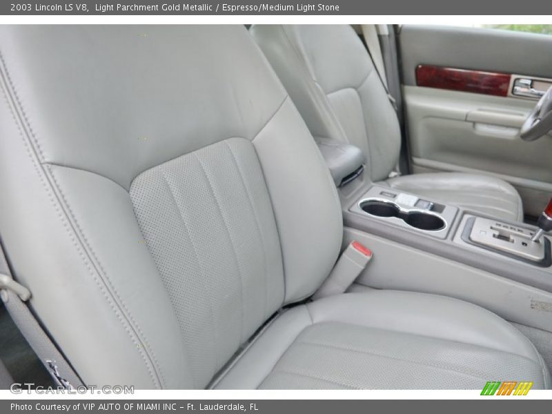 Light Parchment Gold Metallic / Espresso/Medium Light Stone 2003 Lincoln LS V8