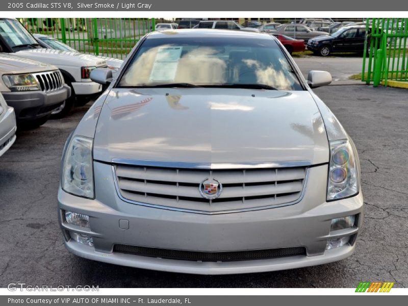 Silver Smoke / Light Gray 2005 Cadillac STS V8