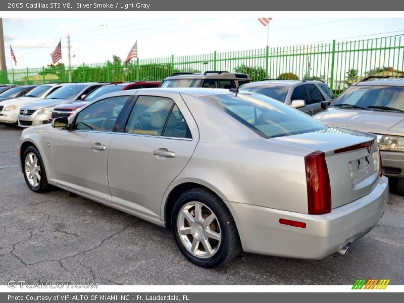 Silver Smoke / Light Gray 2005 Cadillac STS V8