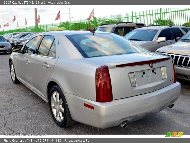 Silver Smoke / Light Gray 2005 Cadillac STS V8