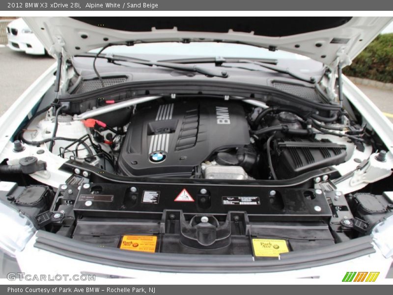 Alpine White / Sand Beige 2012 BMW X3 xDrive 28i