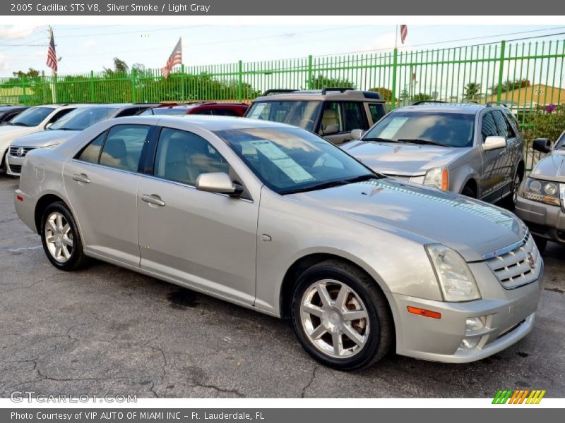 Silver Smoke / Light Gray 2005 Cadillac STS V8