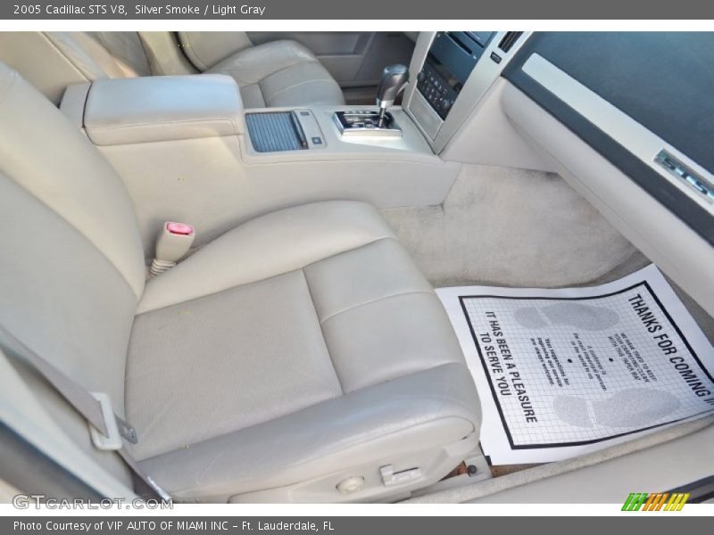 Silver Smoke / Light Gray 2005 Cadillac STS V8