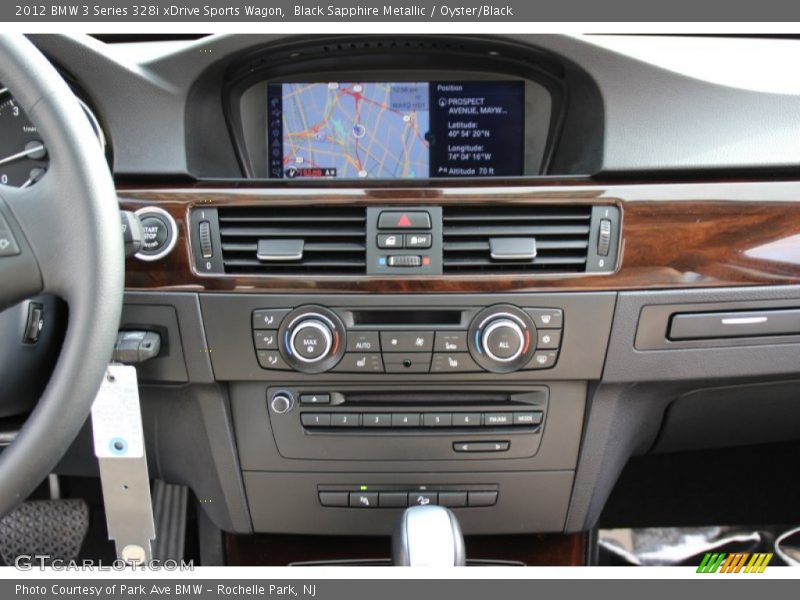 Black Sapphire Metallic / Oyster/Black 2012 BMW 3 Series 328i xDrive Sports Wagon
